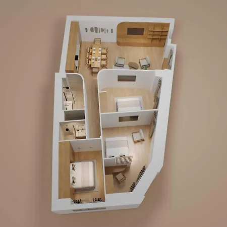 Elegant With Ac - 3br-6p- Montorgueil