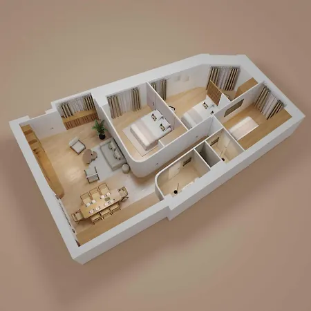 Elegant With Ac - 3br-6p- Montorgueil Apartment